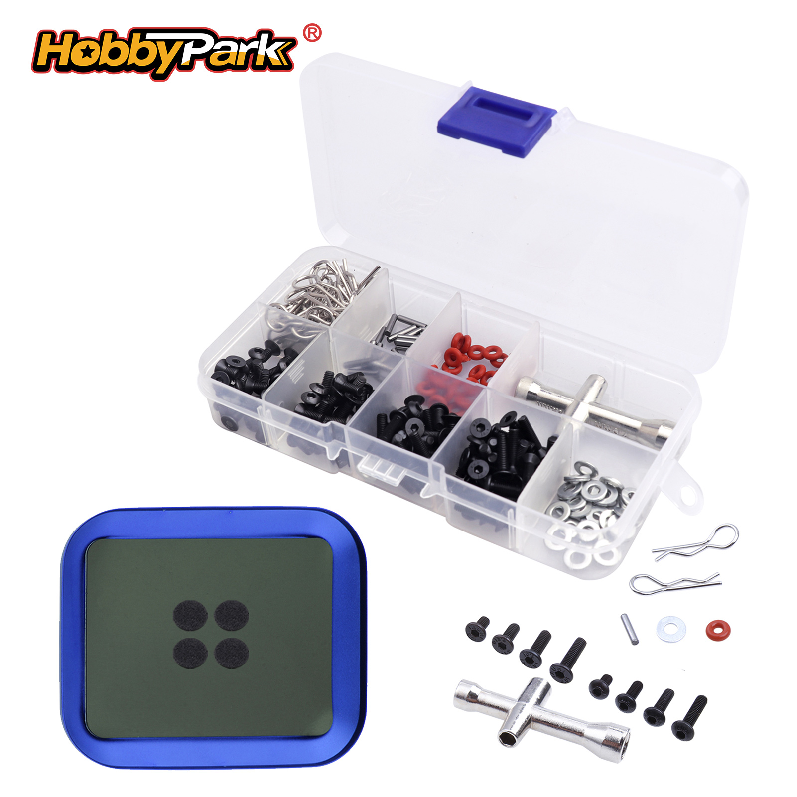 Racing Arcade Cabinet - طقم براغي Hobbypark RC M3 مع