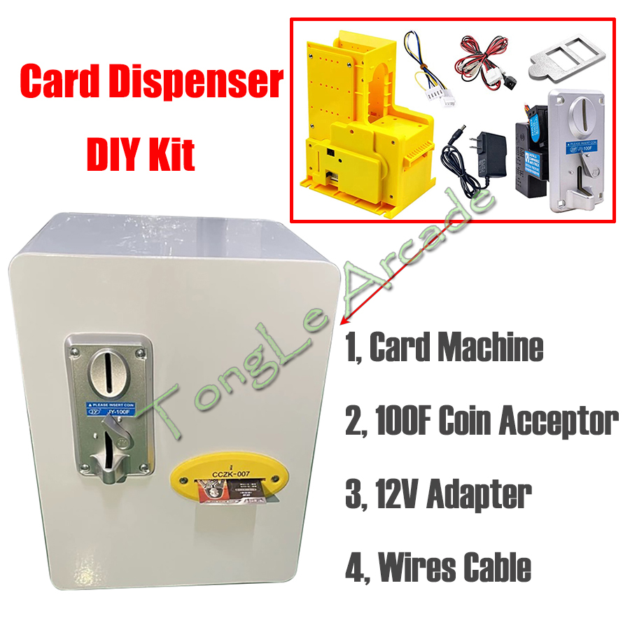 Arcade Card Vending Machine - طقم توزيع بطاقات الألعاب الترفيهية (DIY)