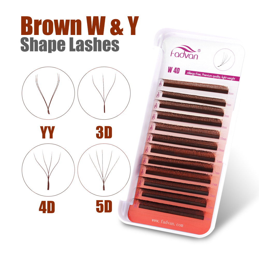 Arcade Z - رموش FADVAN Brown YY/3D/4D/5D M/D حليقة