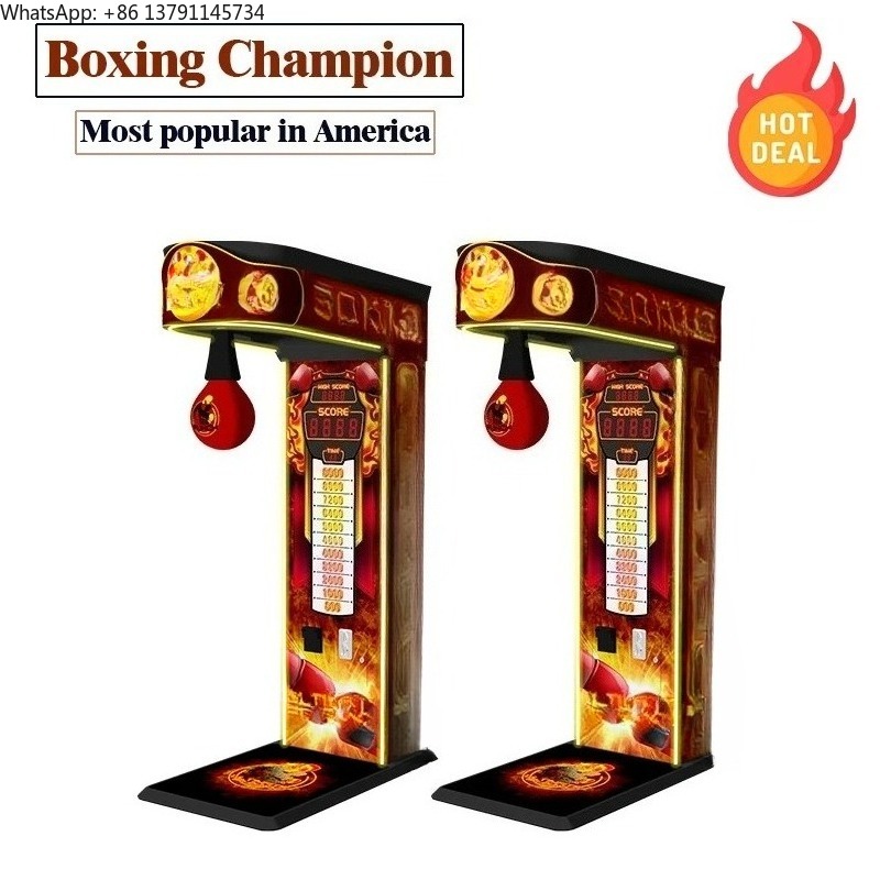 Arcade Vending Machines For Sale - آلة ملاكمة إلكترونية تعمل بالعملة المعدنية،