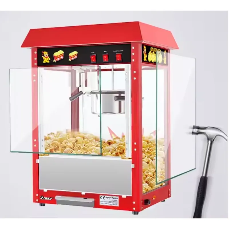 آلة صنع الفشار التجارية بالهوا - مراجعة Commercial Vending Machine وسعره