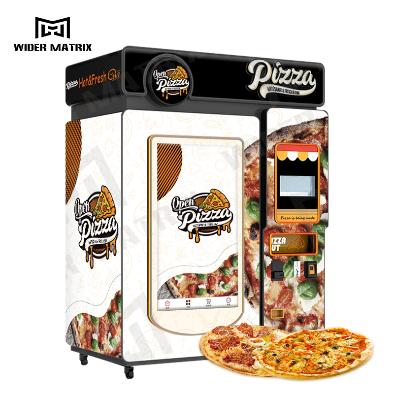 ماكينة بيع البيتزا الذكية المخ - مراجعة Commercial Vending Machine وسعره