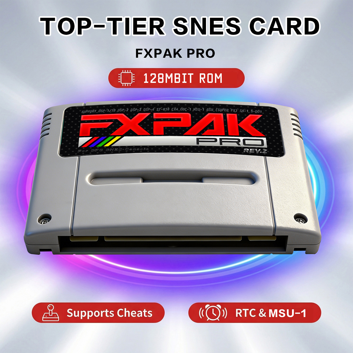 خرطوشة ألعاب جديدة SD2 Fxpak P - مراجعة Arcade Z وسعره