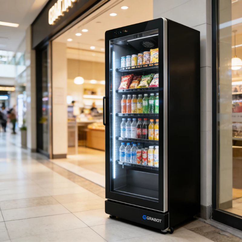 كشك بيع ذكي بشاشة لمس ونظام دف - مراجعة Commercial Vending Machine وسعره