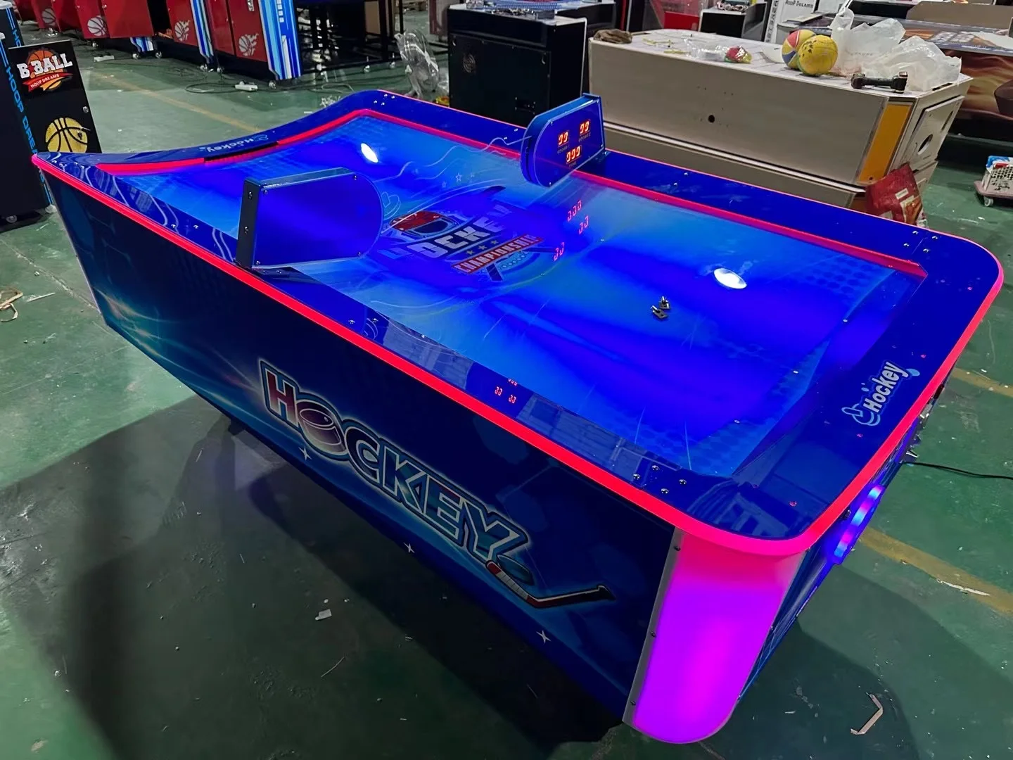 آلة ألعاب محاكاة هوكي الهواء ت - مراجعة Arcade Games & Vending Llc Photos وسعره