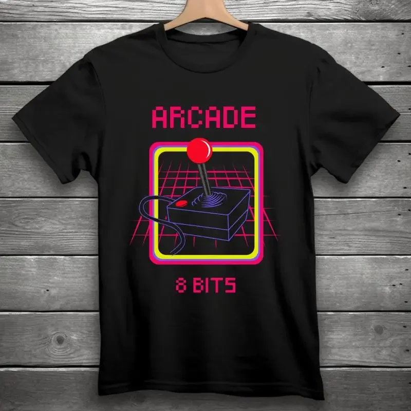 تي شيرت وحدة تحكم أركيد 8 بت ب - مراجعة Arcade No وسعره